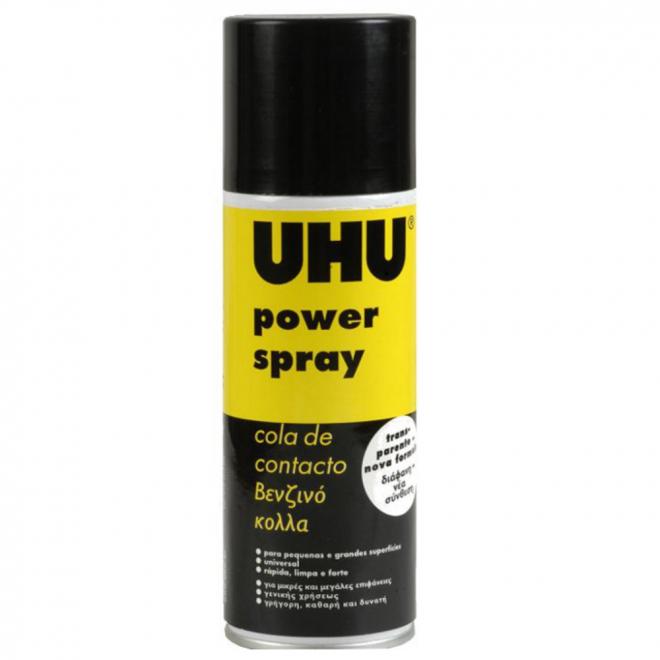 Κόλλα UHU power spray 200ml. - 4026700438505