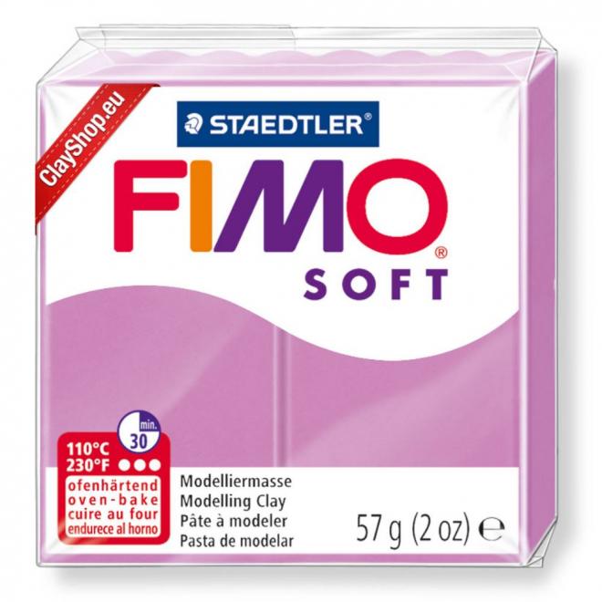 Πηλός Fimo Soft lavender 8020-62 57gr Staedtler - 4006608809751