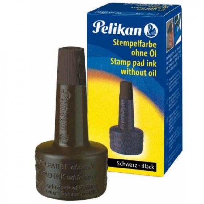 Μελάνι μαύρο για ταμπόν 28ml. Pelikan - 4012700351197