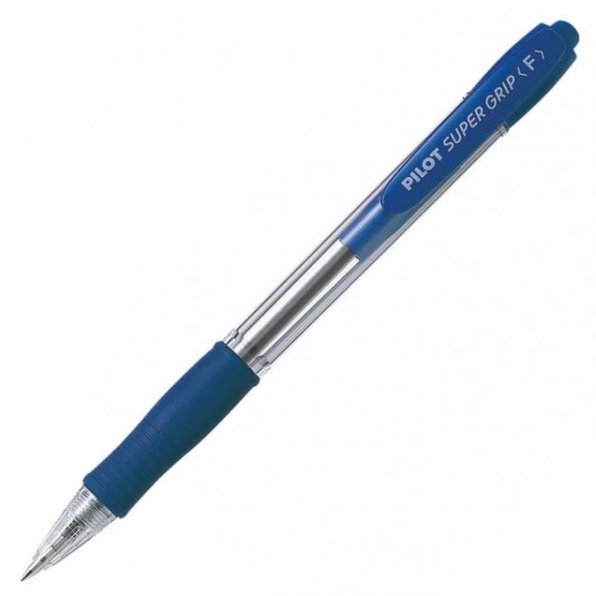 Στυλό Pilot Super Grip fine μπλε BPGP-10R-FL - 4902505154669