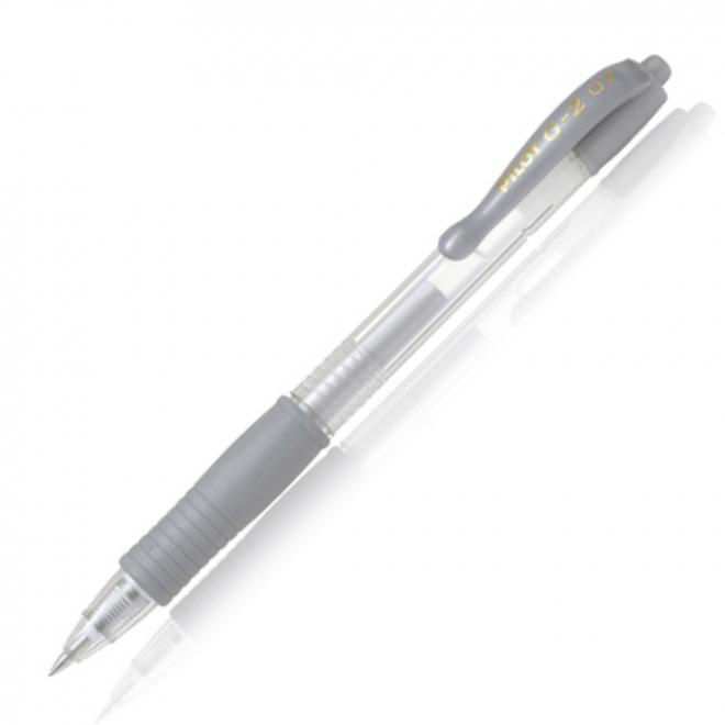 Στυλό Pilot G2 Metallic 0.7 ασημί BL-G2-7SI - 4902505461743