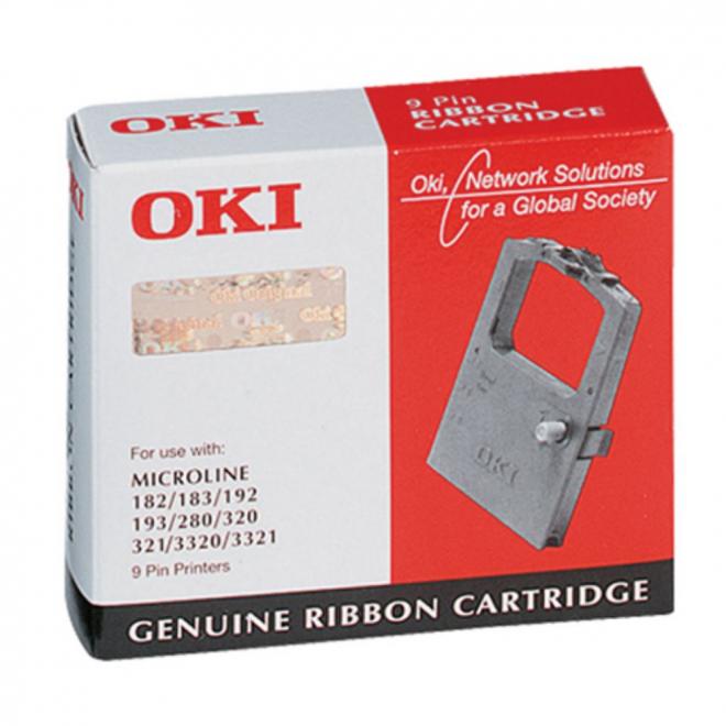 OKI ML-182 100/300 series-9 Pin BLK 09002303 - 5031713351009