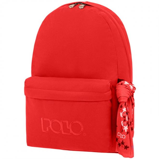 Τσάντα Polo original scarf κόκκινη 901135-3000 - 5201927112974