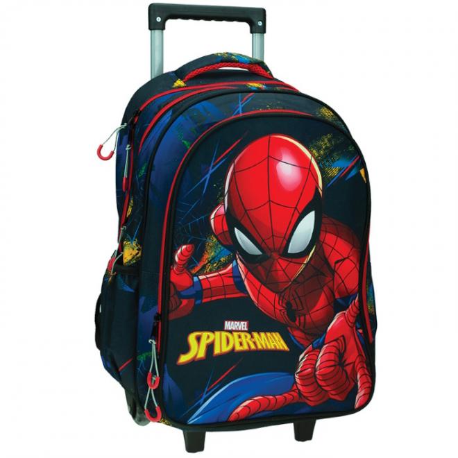 Τσάντα τρόλεϋ Gim Spiderman Blue Net 337-04074 - 5204549151901