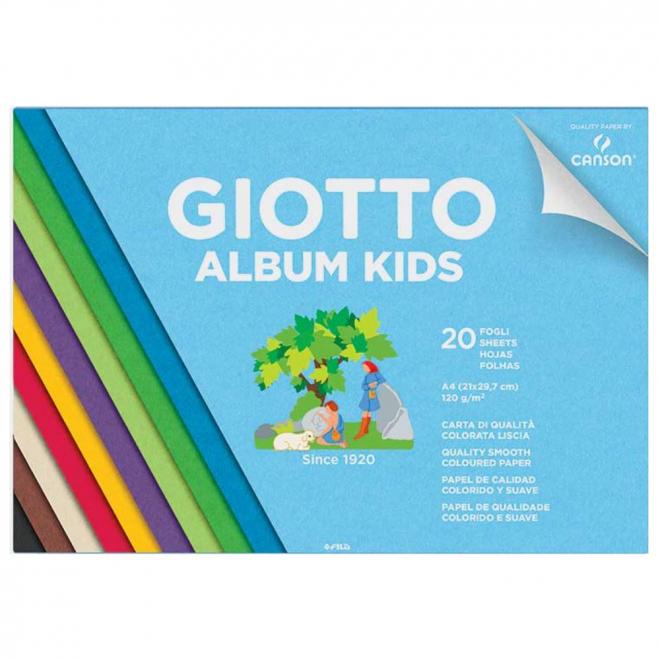 Μπλοκ Giotto album kids A4 20φ. 120g 580700 - 8000825021916