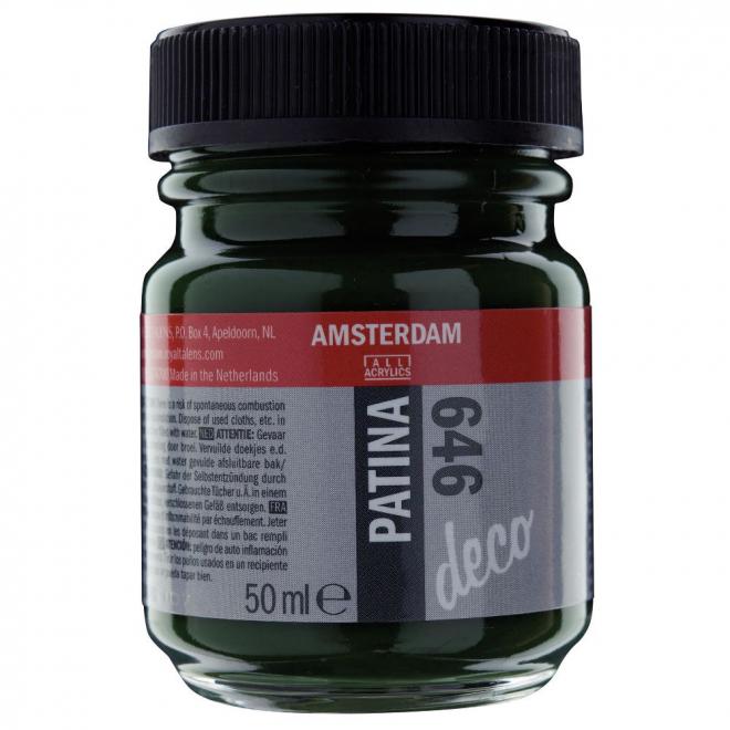 Patina antique amsterdam πράσινη 50ml. 646 decorfin Talens - 8712079134778