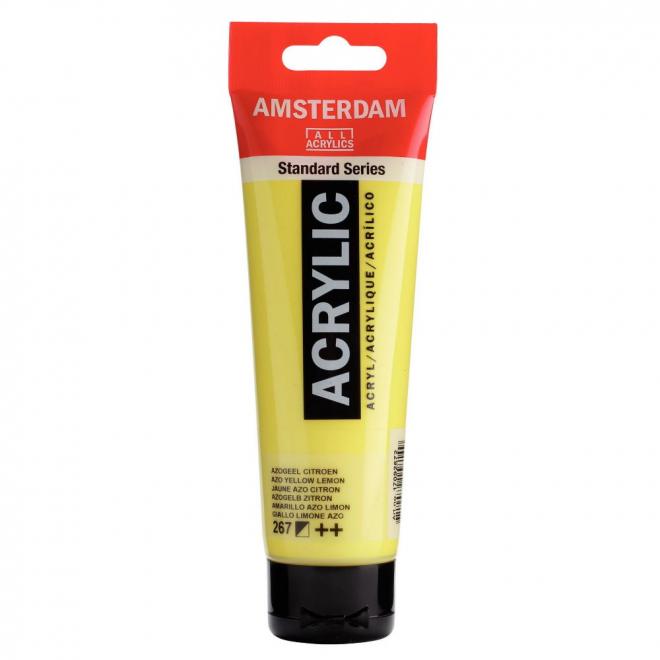 Acrylic Amsterdam 267 Azo Yellow Lemon 120ml Talens - 8712079158149